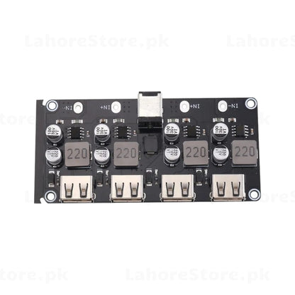 4-Port USB Charging Hub Board Top View