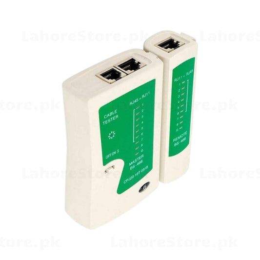 RJ45 RJ11 Cable Tester - Front View