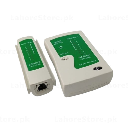 RJ45 RJ11 Cable Tester - Side View