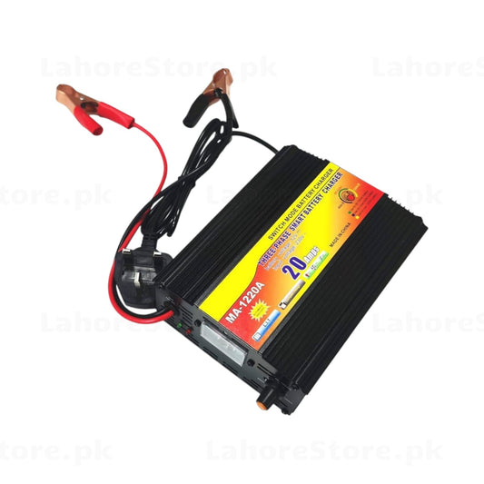 MA-1220A Smart Battery Charger Front View