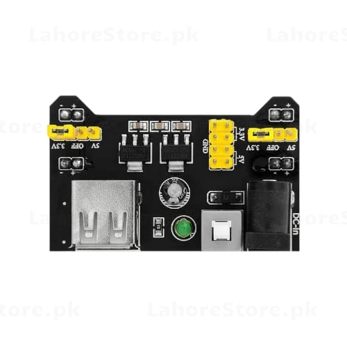 MB102 Breadboard Power Supply Module 3.3V 5V with USB port and DC jack