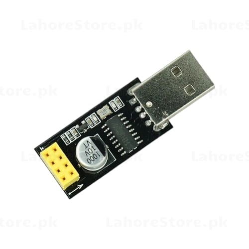 USB to ESP8266 ESP-01 WiFi module programmer adapter with CH340 chip and ZIF socket