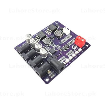 Mini Router Board 40W V2.6 back view showing buck converter and capacitors