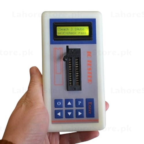 Handheld IC Transistor Tester with LCD Display