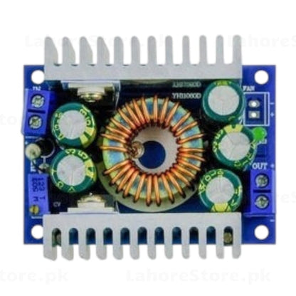 DC-DC Buck Converter 300W 20A step-down module with toroidal inductor - top view