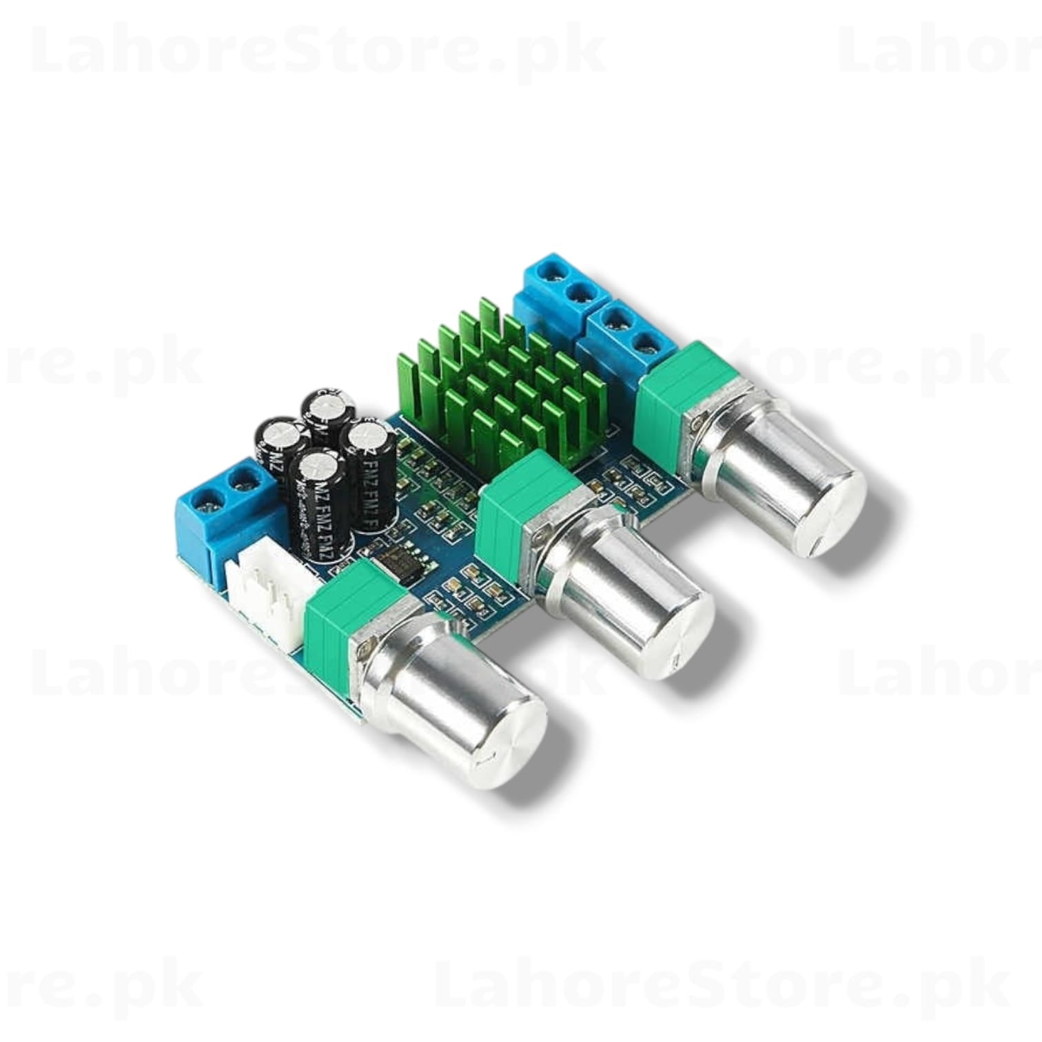 2.1 Channel Audio Amplifier Board - Angle View