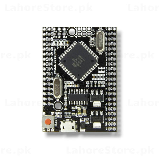 Arduino Mega 2560 PRO Mini - Top View showing ATmega2560 chip