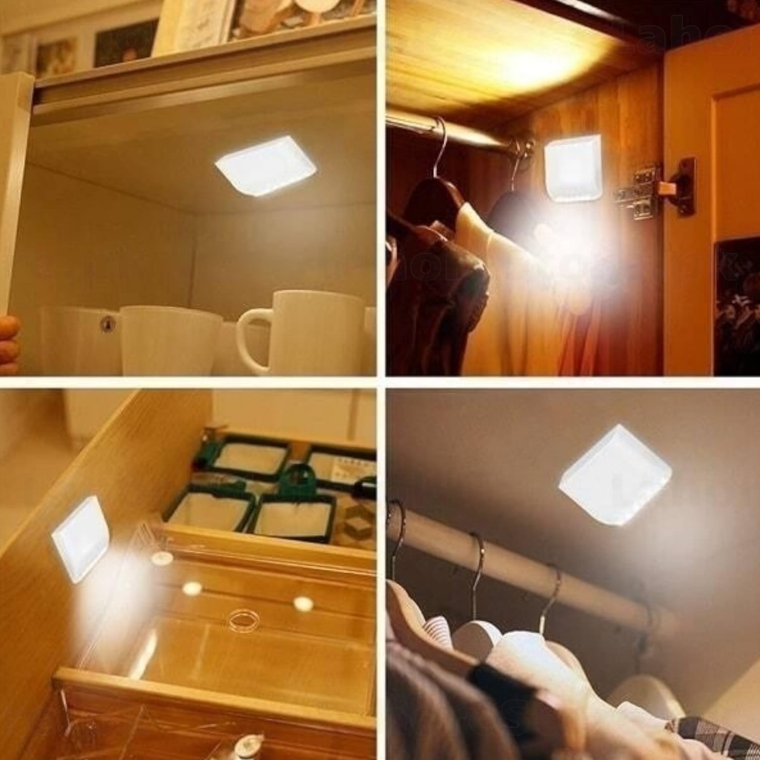 LED Cabinet Light installed in closet, wardrobe and cabinet