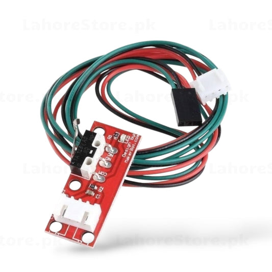 Endstop limit switch red PCB with pre-wired 3-pin dupont cable