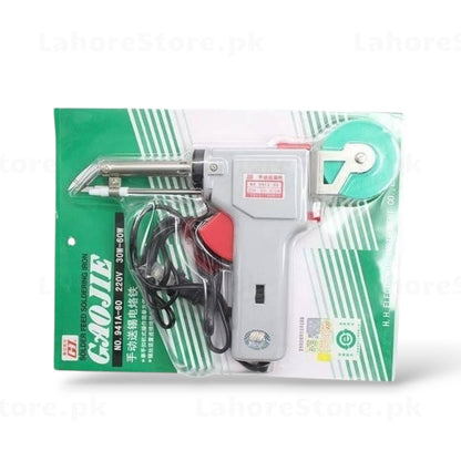 Gaojie 941A-60 soldering iron in retail packaging front view