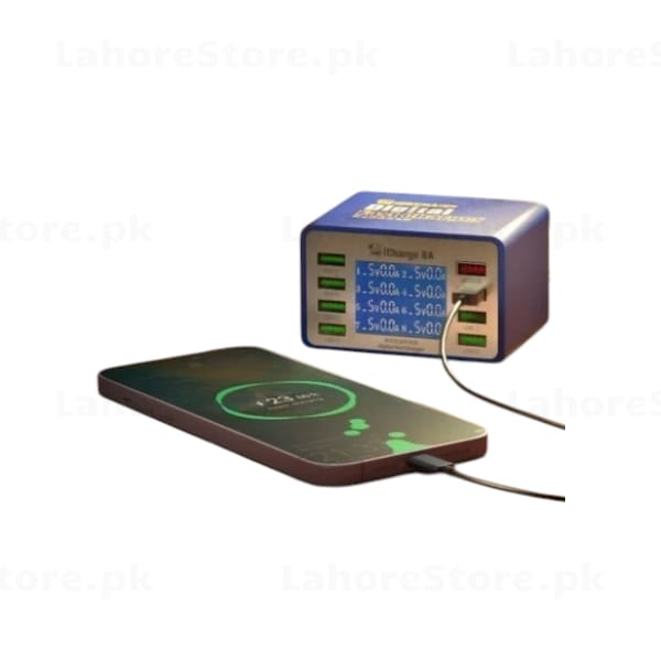 Mechanic iCharge 8M - Charging a smartphone with LCD display
