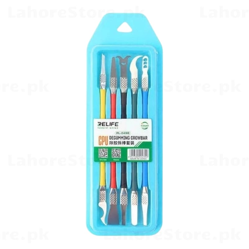 RELIFE RL-049B Degumming Crowbar Set in packaging box