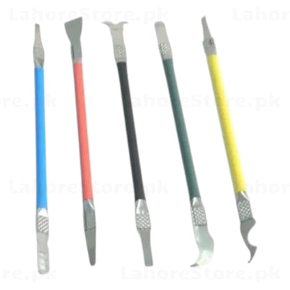 RELIFE RL-049B Degumming Crowbar Set 5 pieces spread out