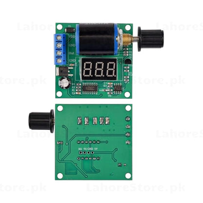 4-20mA 0-10V Signal Generator Module front and back view green PCB