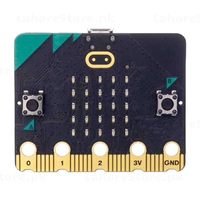 BBC micro:bit V2 GO Bundle open retail box showing contents and quick start guide