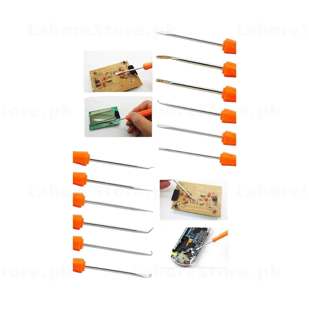 JAKEMY JM-Z11 PCB soldering aid tools in retail blister packaging front and back view