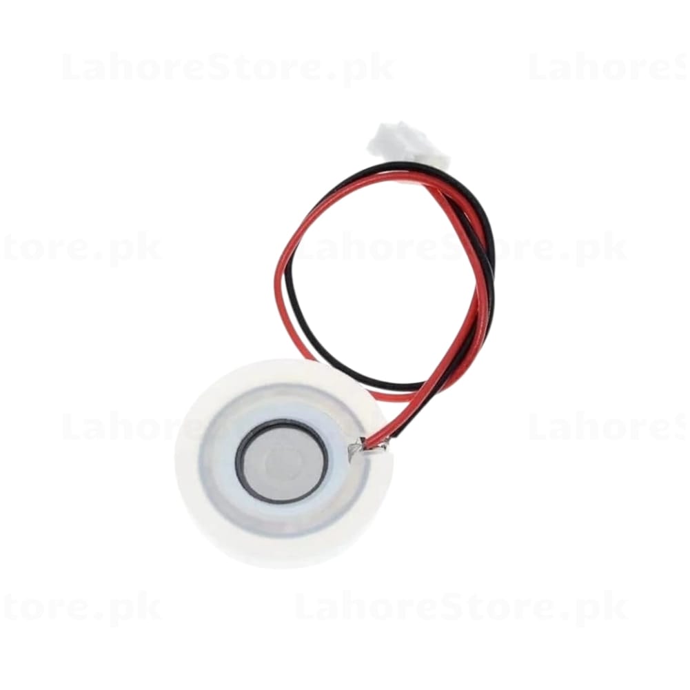 External wireless charging coil with red and black wires