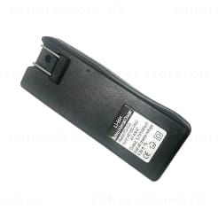 Dual slot 18650 26650 Li-ion battery charger with spring-loaded contacts and direct AC wall plug prongs
