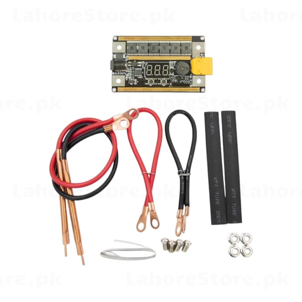 DIY digital spot welder kit cables copper pens and mounting hardware