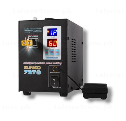 SUNKKO 737G welding battery pack tabs demonstration