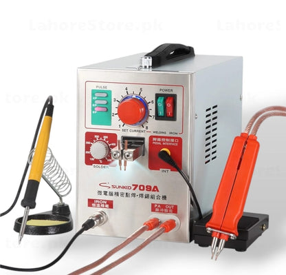 SUNKKO 709A spot welding and soldering station with welding pen