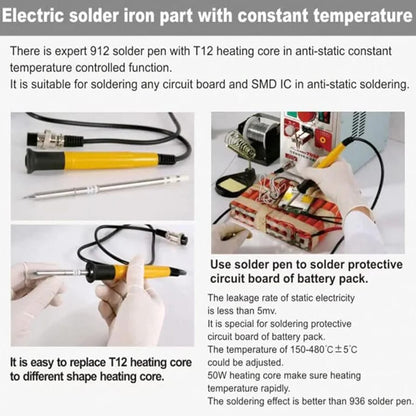 SUNKKO 709A accessories and package illustration