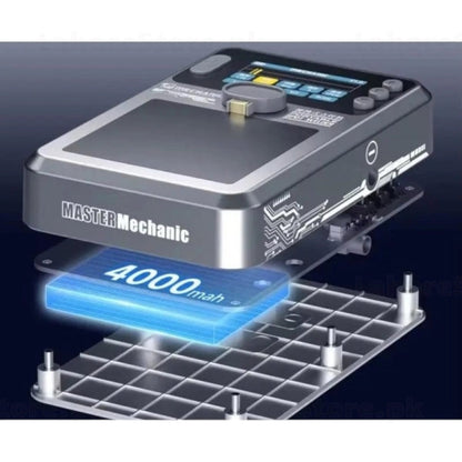 MECHANIC PN360 internal battery illustration marked 4000mAh