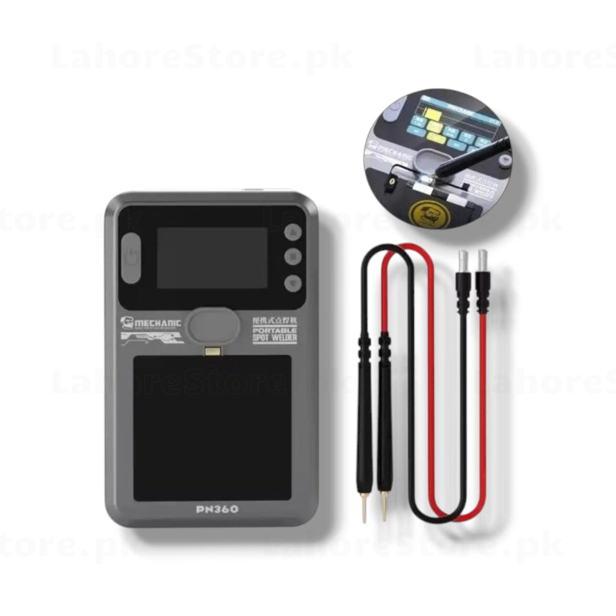 MECHANIC PN360 package contents main unit pens cable and nickel strips