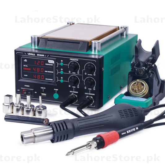 YH 853AAA‑II BGA Rework Station with Touch Separator | Digital Hot Air & BGA Repair System
