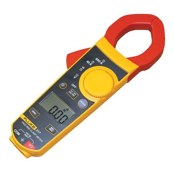 Fluke 317/ETA True-RMS AC/DC Clamp Meter with Slim Jaw Design
