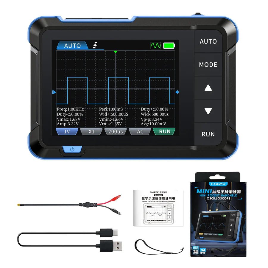 FR DSO153 1MHz SINGLE CHANNEL OSCILLOSCOPE - Lahore Store