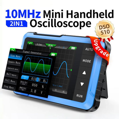 FR DSO510 10MHz 2 IN 1 SINGLE CHANNEL OSCILLOSCOPE - Lahore Store