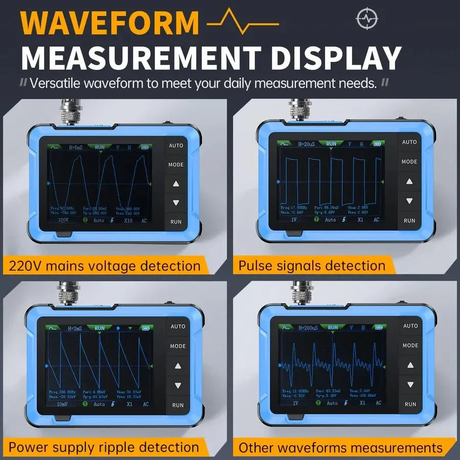 FR DSO510 10MHz 2 IN 1 SINGLE CHANNEL OSCILLOSCOPE - Lahore Store
