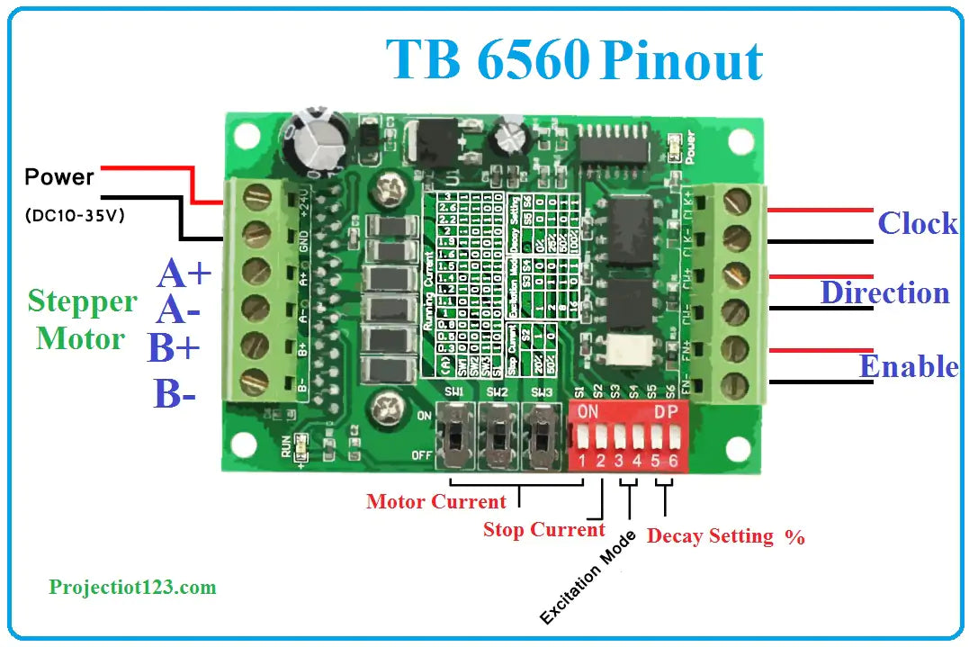 Stepper Motor Driver TB6560 / TB6600